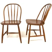 Set of 2 Scandinavian teak chairs, Nässjö Stolfabrik, Nesto, Sweden, 1960.