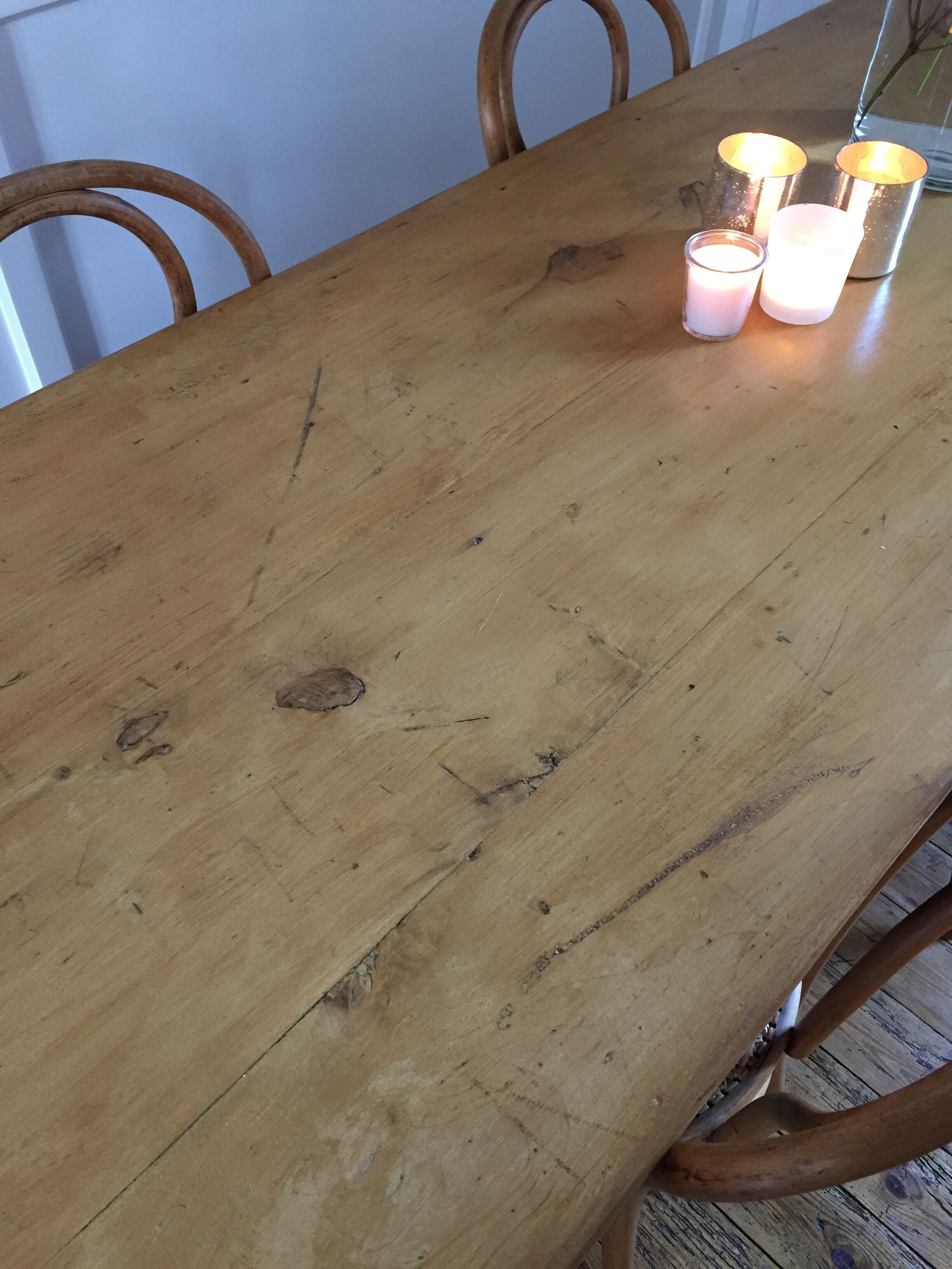 Large farm table