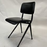 Mid Century Spin Chair 102 Ynske Kooistra for Marko Holland in Black