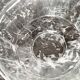 Art Deco molded glass sugar bowl