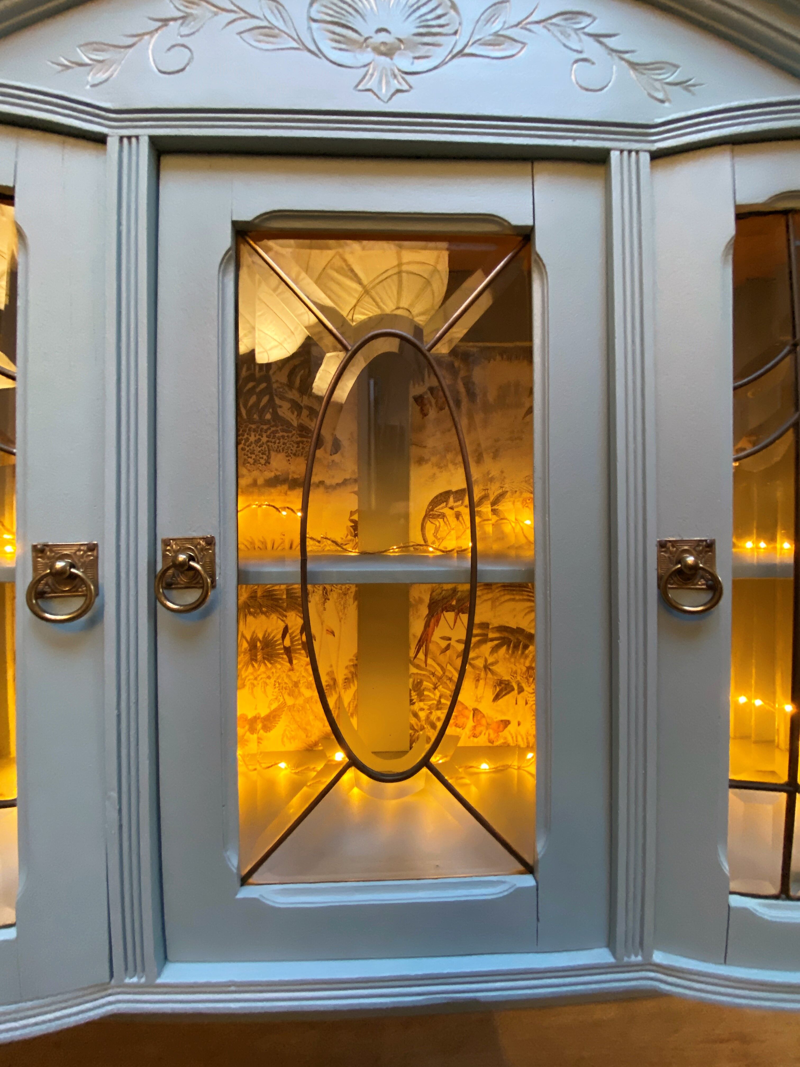 Two-body buffet cupboard