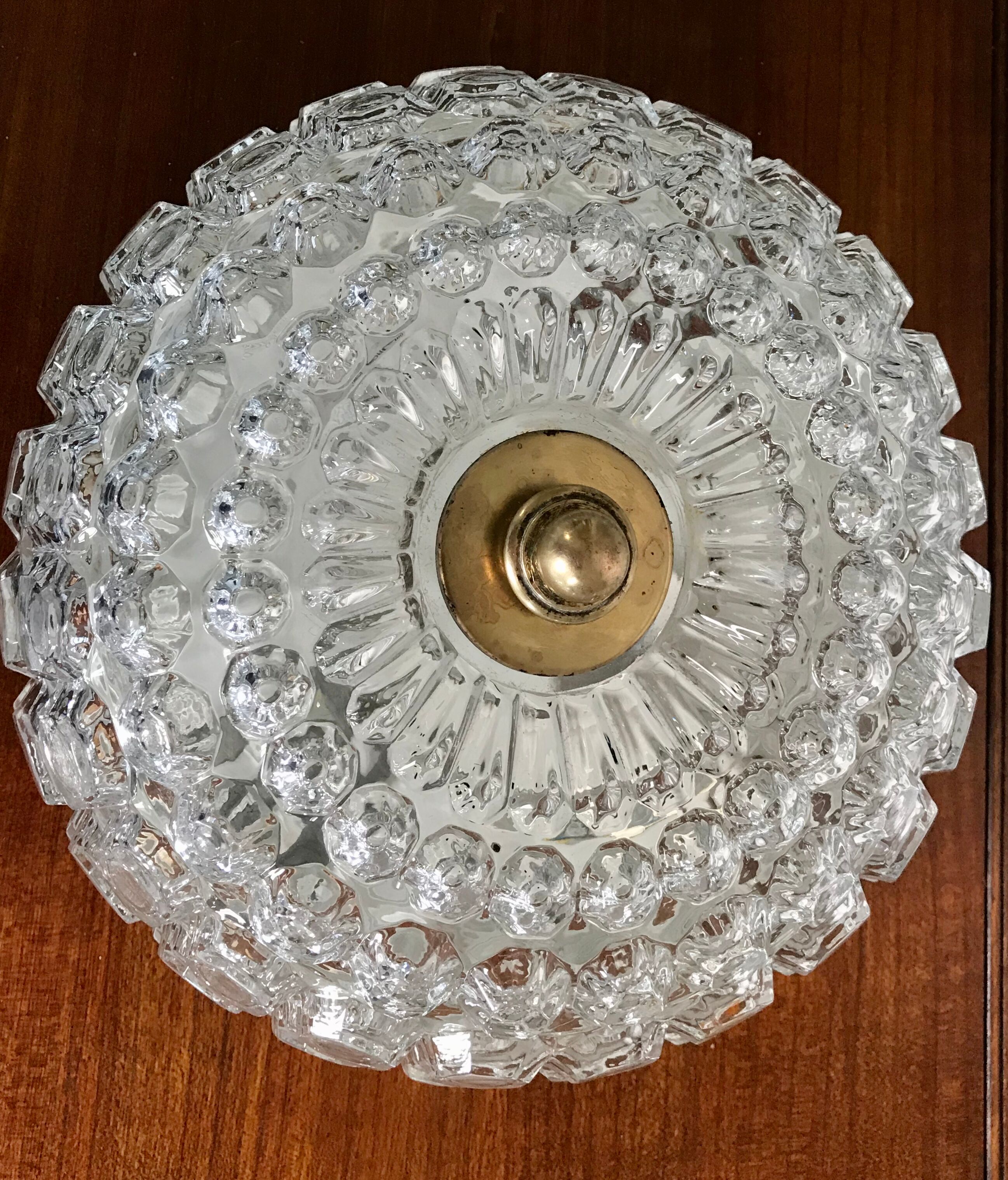 Limburg glass and brass ceiling