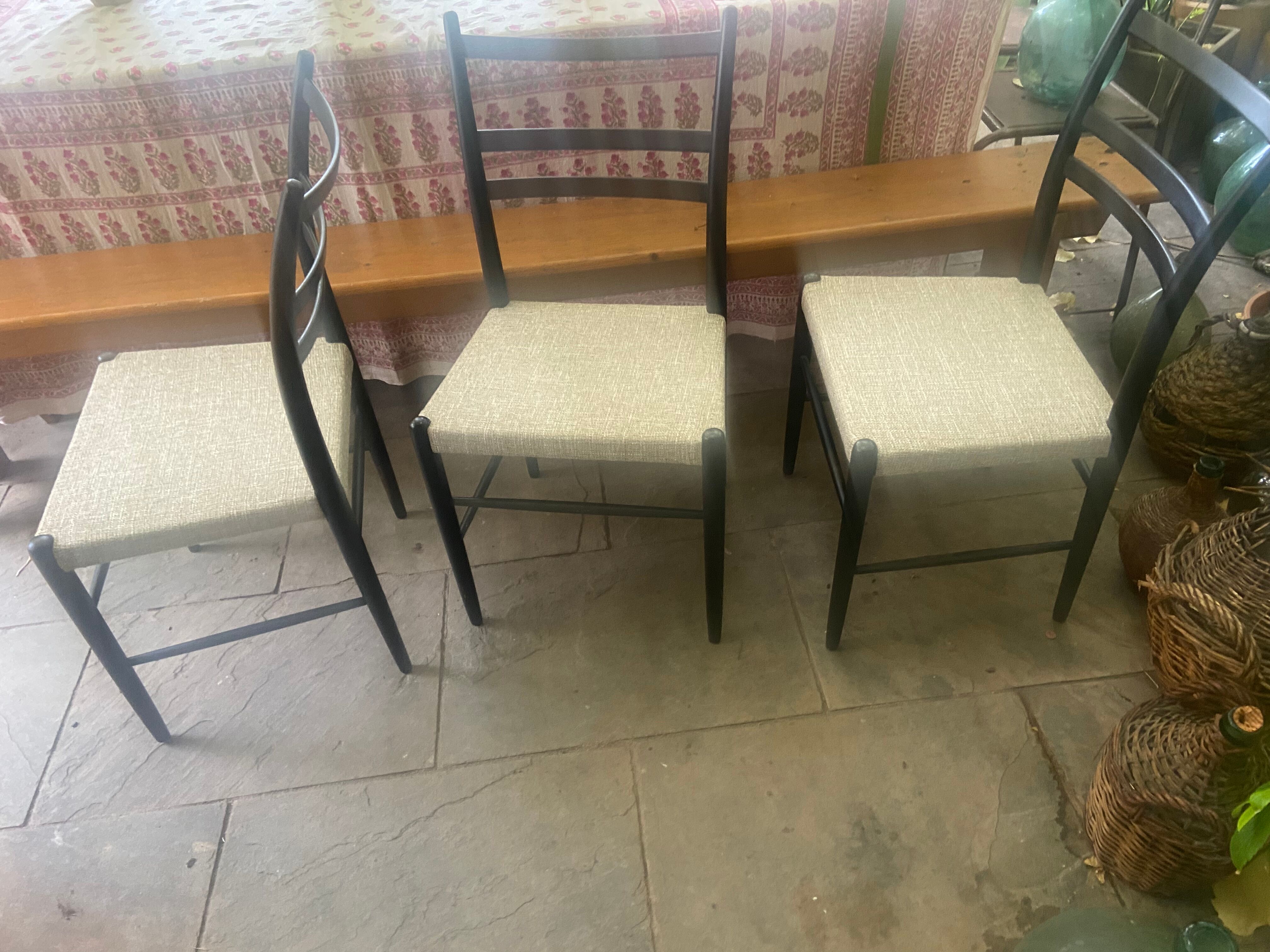 Set of 3 chairs "Gracell" by Yngve Ekstrøm