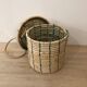 Wicker basket to hang