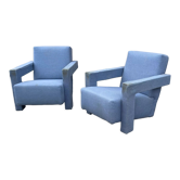 Pair of armchairs Utrecht by Gerrit Thomas Rietveld for Cassina
