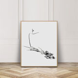 Rêver des fleurs - 30x42cm