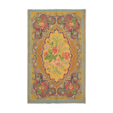 Handmade vintage moldovian yellow kilim 192 cm x 310 cm - 23379