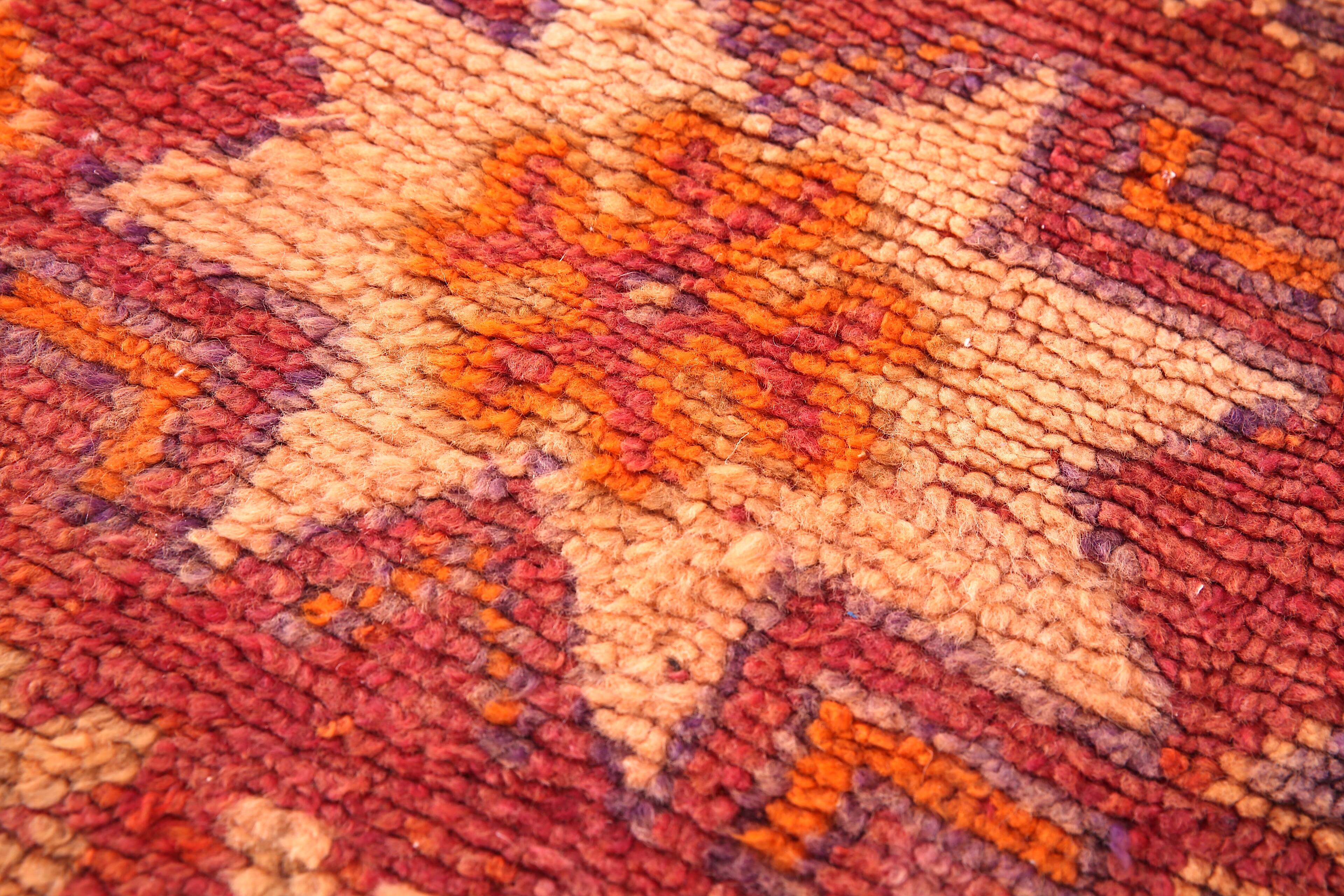 Vintage berber rug 187 cm x 408 cm - tapis berber marocain