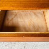 Vintage Scandinavian teak bedside table circa 1960's