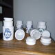 Lot of 7 apothecary jars, spice bottles