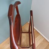 Night stand with two clothes racks