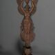 Pair of Empire period bronze sconces decorated with a winged woman