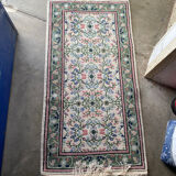 Tapis fait main en soie naturel