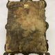 Miroir ancien laiton 20x14cm