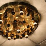 J.T. Kalmar Plaffoniere avec cristaux de verre de Murano, Autriche 1960