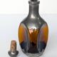 Decanter, carafe, amber bottle - pewter, glass - ZEISTER PEWTER