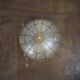 Mother-of-pearl and brass ceiling light