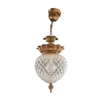 Lustre plafonnier art nouveau