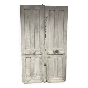 Paire de portes H 220,5