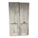 Paire de portes H 220,5 x L 130,2