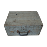 Malle de transport en bois