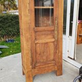 DELPHINE - Solid wood bonnetière wardrobe