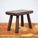 Wooden stool, small stool, plant holder, interior decoration