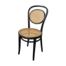 Black chair  in cannage
