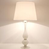 Grande lampe de table en verre de Murano du milieu du siècle par Barovier & Toso, Italie, années 1960