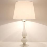 Large Mid Century Murano Glass Table Lamp From Barovier & Toso, Italy, 1960s