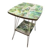 Vintage French Side Table From The 60s