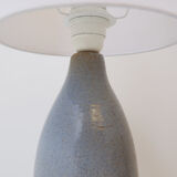 Pair of vintage ceramic table lamps with a two-tone finish - 1980s