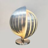 French design Moon lamp vintage Henri Mathieu 1970s