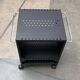 Postmodern perforated metal service trolley, 1980s
