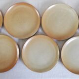 Service 15 flat plates Grès Village CNP France