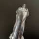 Transparent dachshund knife holder