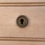 Parisian art deco chest of drawers raw wood