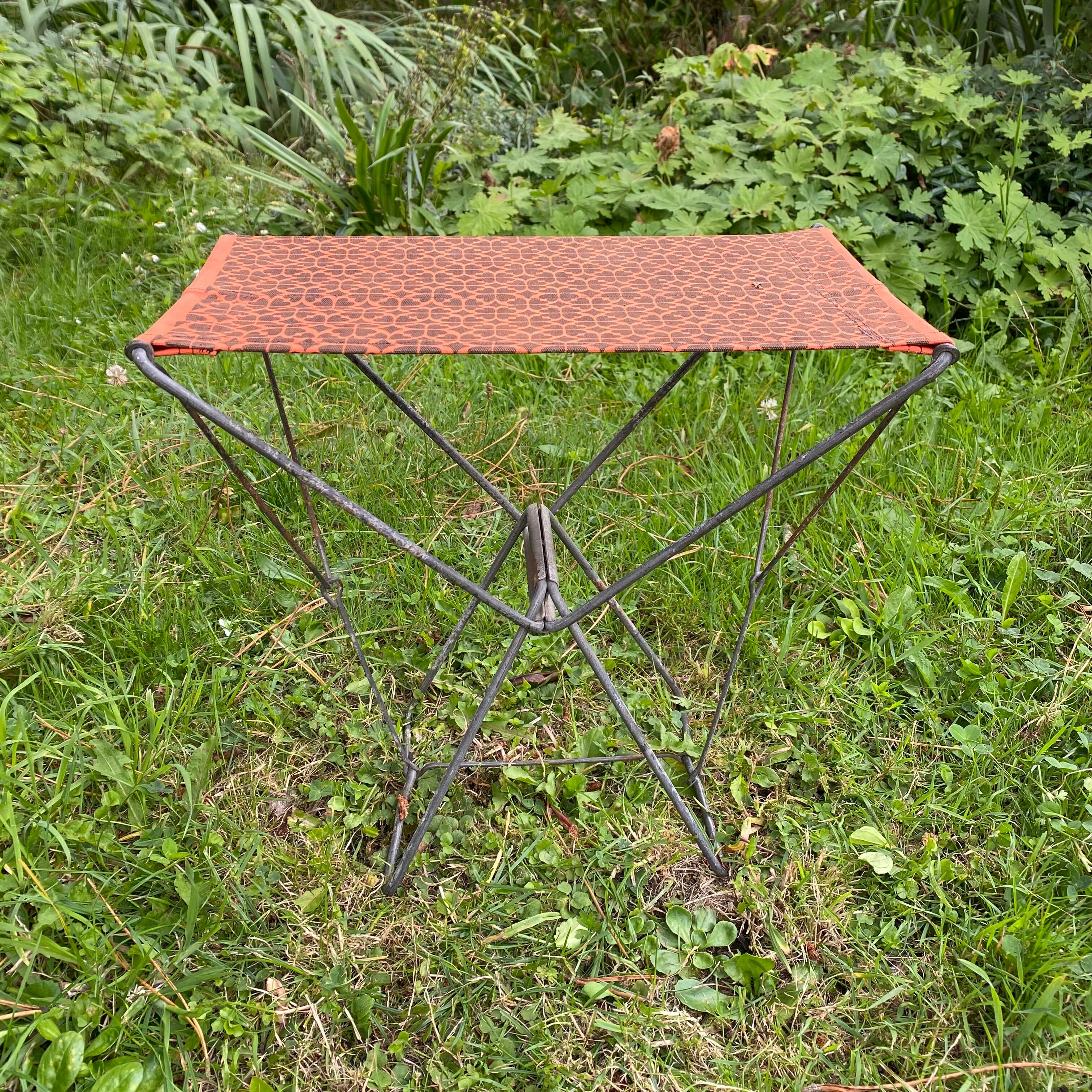 Vintage folding stool