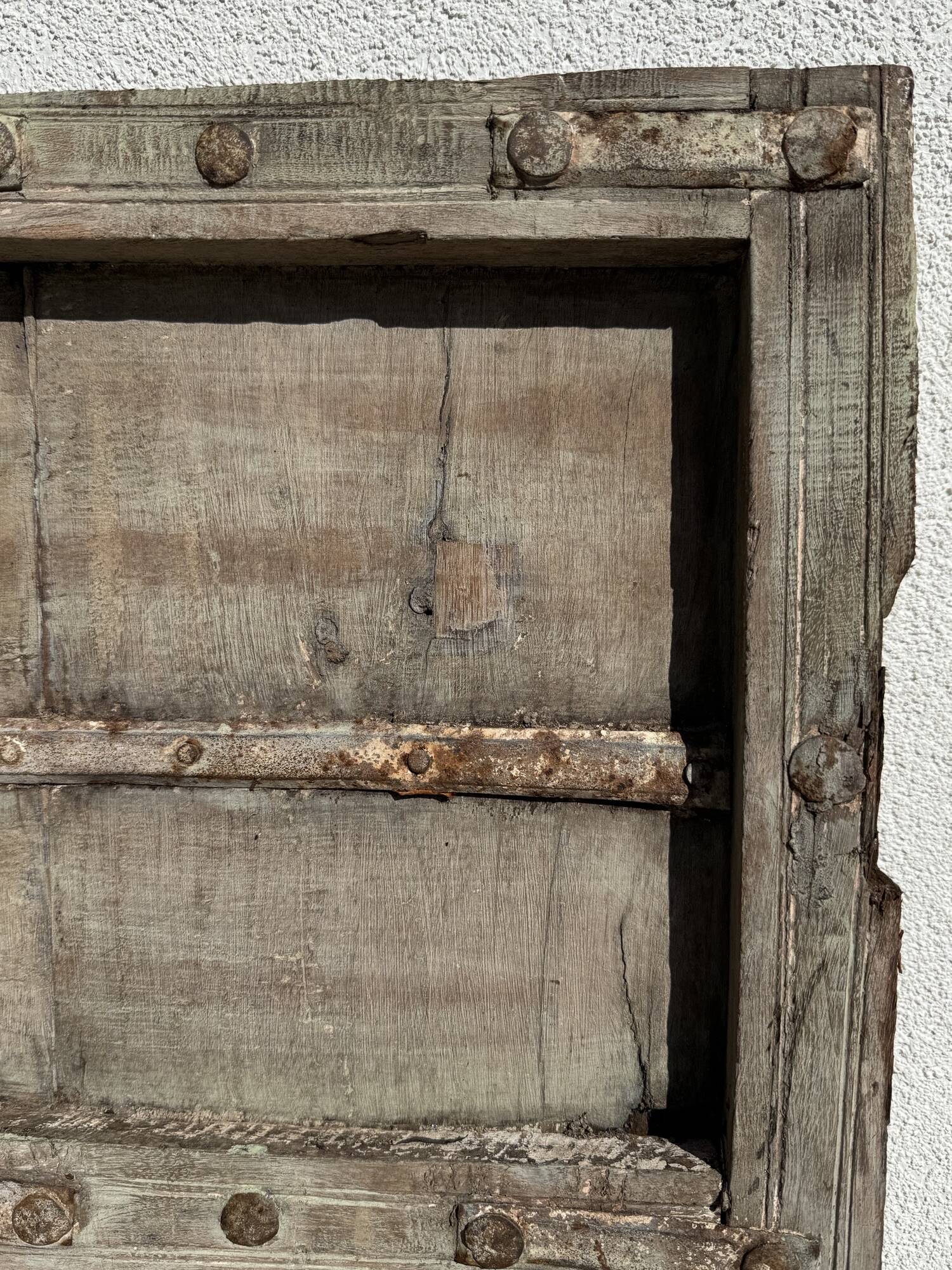 Ancienne paire de portes indiennes debut du XIX eme siecle