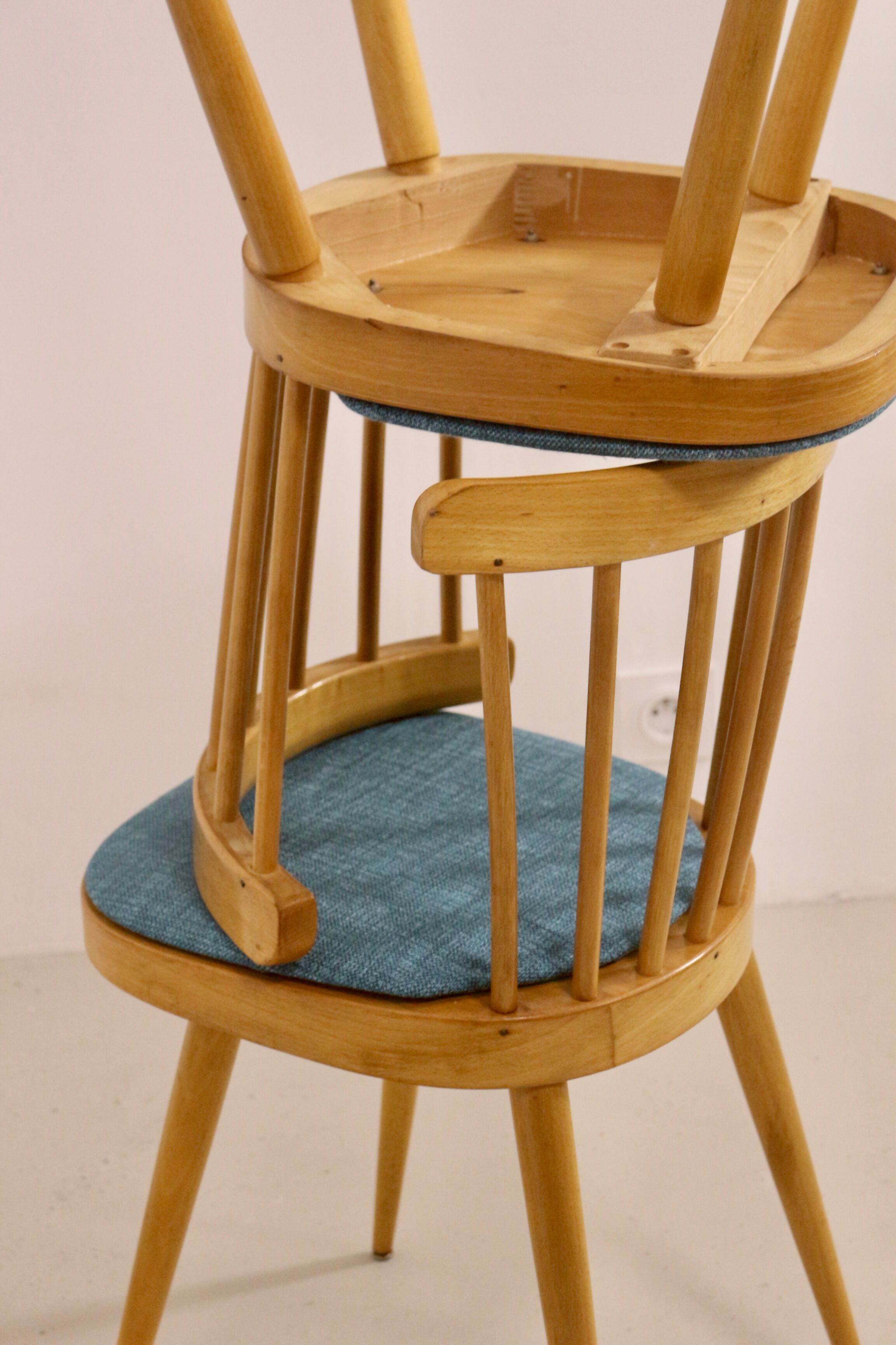 Set of 2 scandinavian chairs 1960