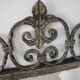 Ornamental wrought iron mirror MOKO Prague, Czechoslovakia, mid-20th century