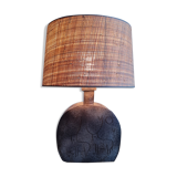 Stoneware lamp circa 1950