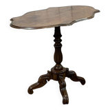 19th century Louis Philippe mahogany pedestal table