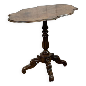 19th century Louis Philippe mahogany pedestal table