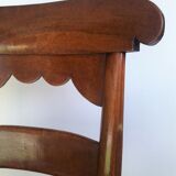 Ancient walnut mulch chair
