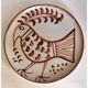 6 plates in vintage Vallauris sandstone