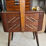 Travailleuse pied compas vintage