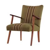 Armchair, teak construction, Scandinavian design of the 70s