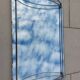 Plateau ancien miroir et chrome époque Art Déco 1930