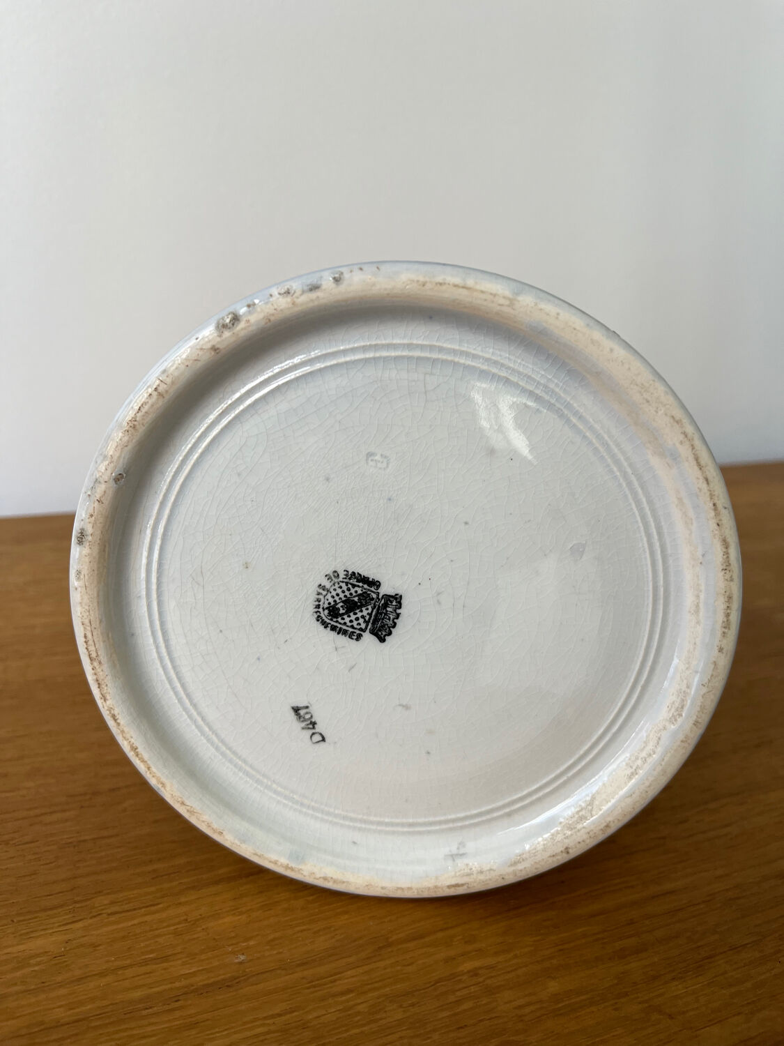 Antique coffee maker from Sarreguemines